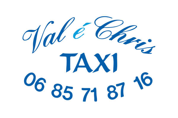 Logo Val é Chris Taxi